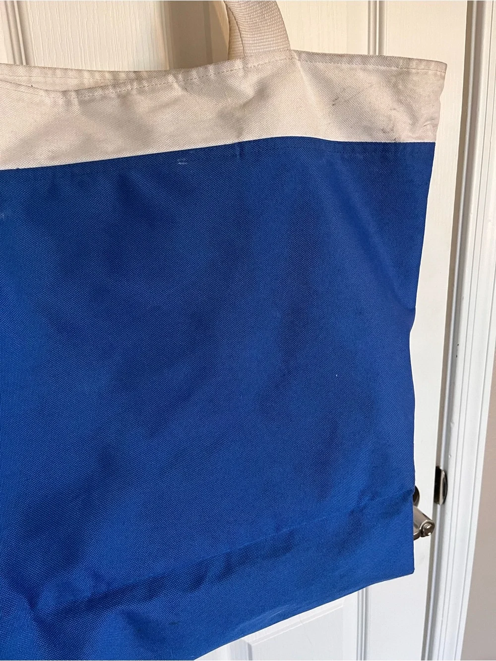 Rare! Disney Cruise Line Mickey Mouse Embroidered Tote Large Beach Bag 22
